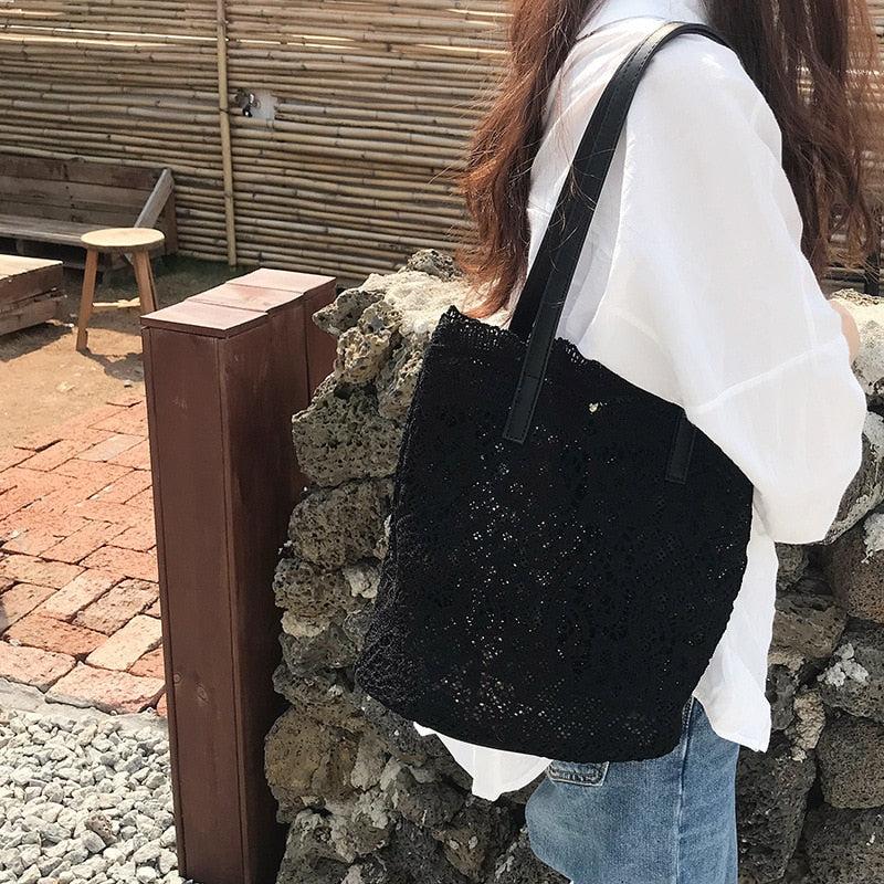 Sac à main Tendance Femme | Sac à Main Dentelle Noir | Tendance Rond Sac À Main Tendance Femme