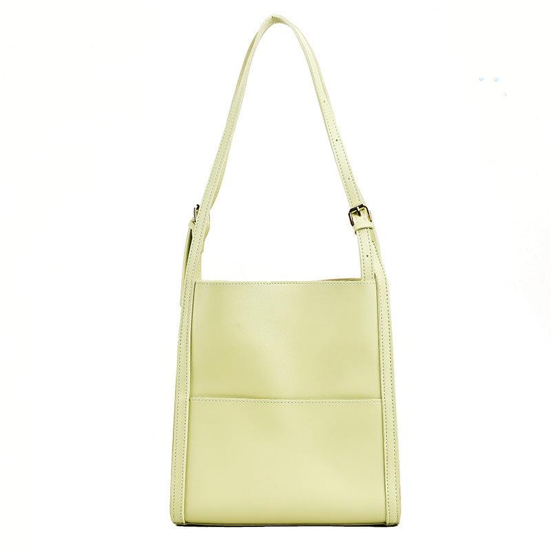 Sac Bandoulière Femme | Grand Sac Cuir Porté Epaule Vert | Tendance Rond Sac À Main Tendance Femme