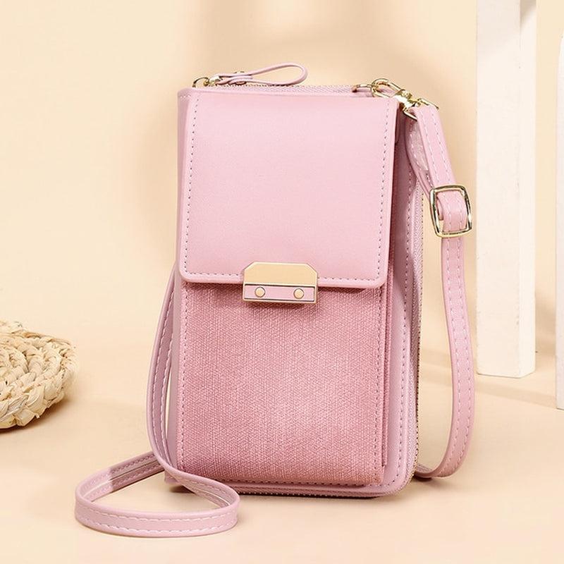 Sac à main Tendance Femme | Petit sac bandoulière pour téléphone portable Rose | Tendance Rond Sac À Main Tendance Femme