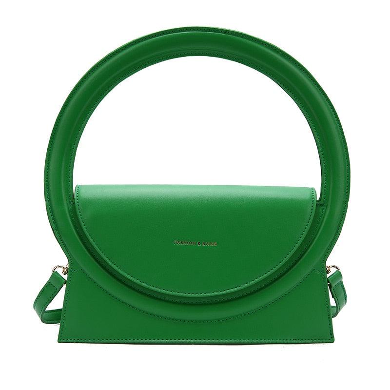 Sac à main Tendance Femme | Sac à main jeune femme tendance Vert | Tendance Rond Sac À Main Tendance Femme