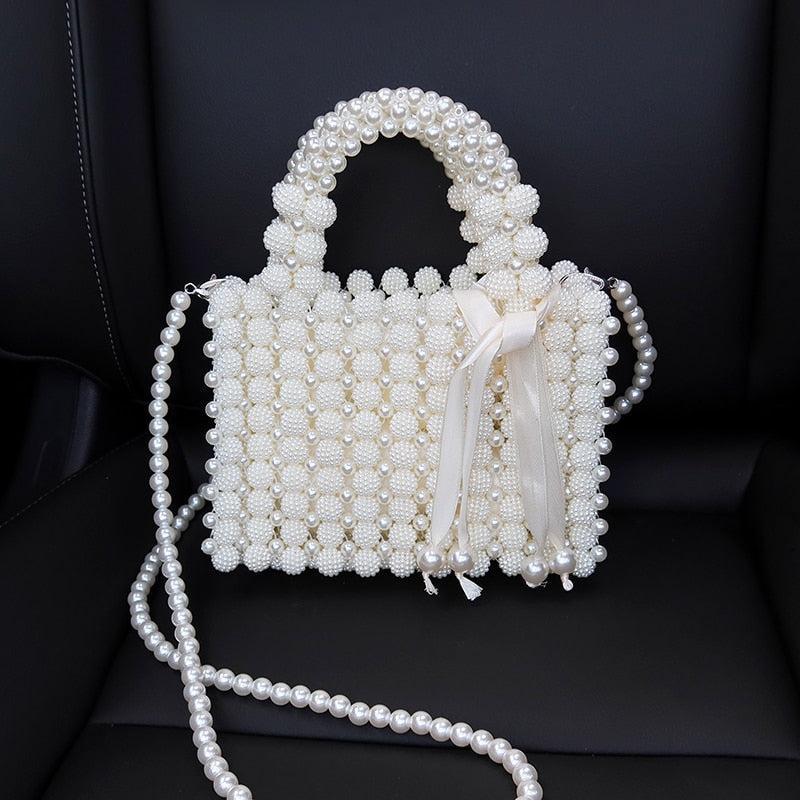 Sac Perle Femme | Sac perle vintage | Tendance Rond Sac Perle Femme