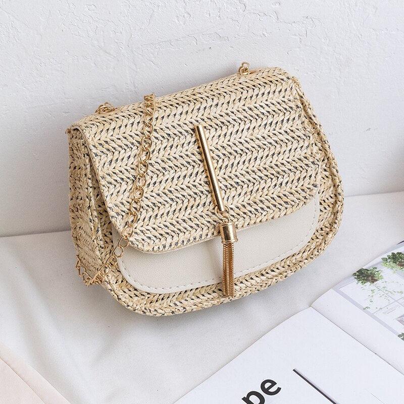 Sac Rond Femme | Petit sac en paille bandoulière | Tendance Rond Sac Rond Femme